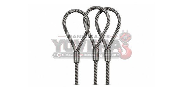 Estrobos de Cable de Acero de Ojo Simple - Imagen 2
