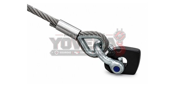 Estrobos de Cable de Acero de Ojo con Guardacable - Imagen 2