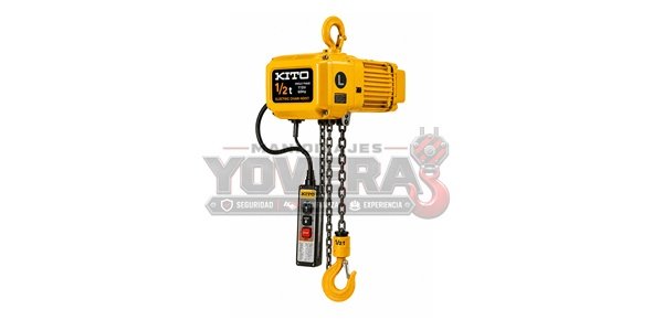 Polipasto Eléctrico KITO con Gancho «JAPAN»