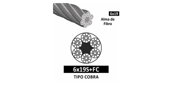 Cable de Acero Tipo Cobra - Imagen 2
