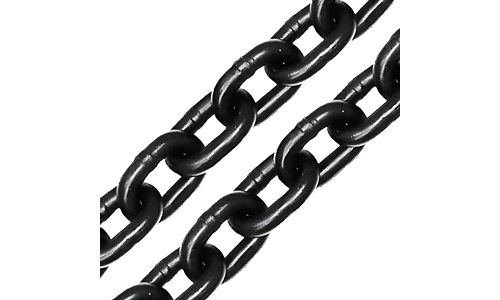 Cadena Acerada G80 Negra