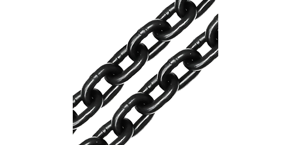 Cadena Acerada G80 Negra