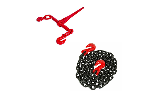 Juego de Cadena Grado 80 con Ganchos y Tensor Ratchet