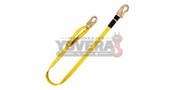 Línea de Conexión Regulable sin Amortiguador con Ganchos 3/4"